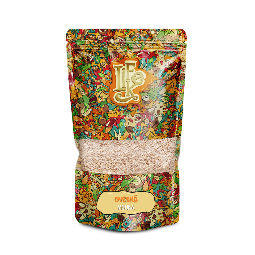 LIFELIKE Ovesná instantní celozrnná mouka 500 g