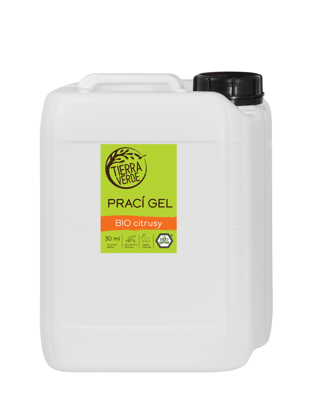 TIERRA VERDE Prací gel Bio Citrus