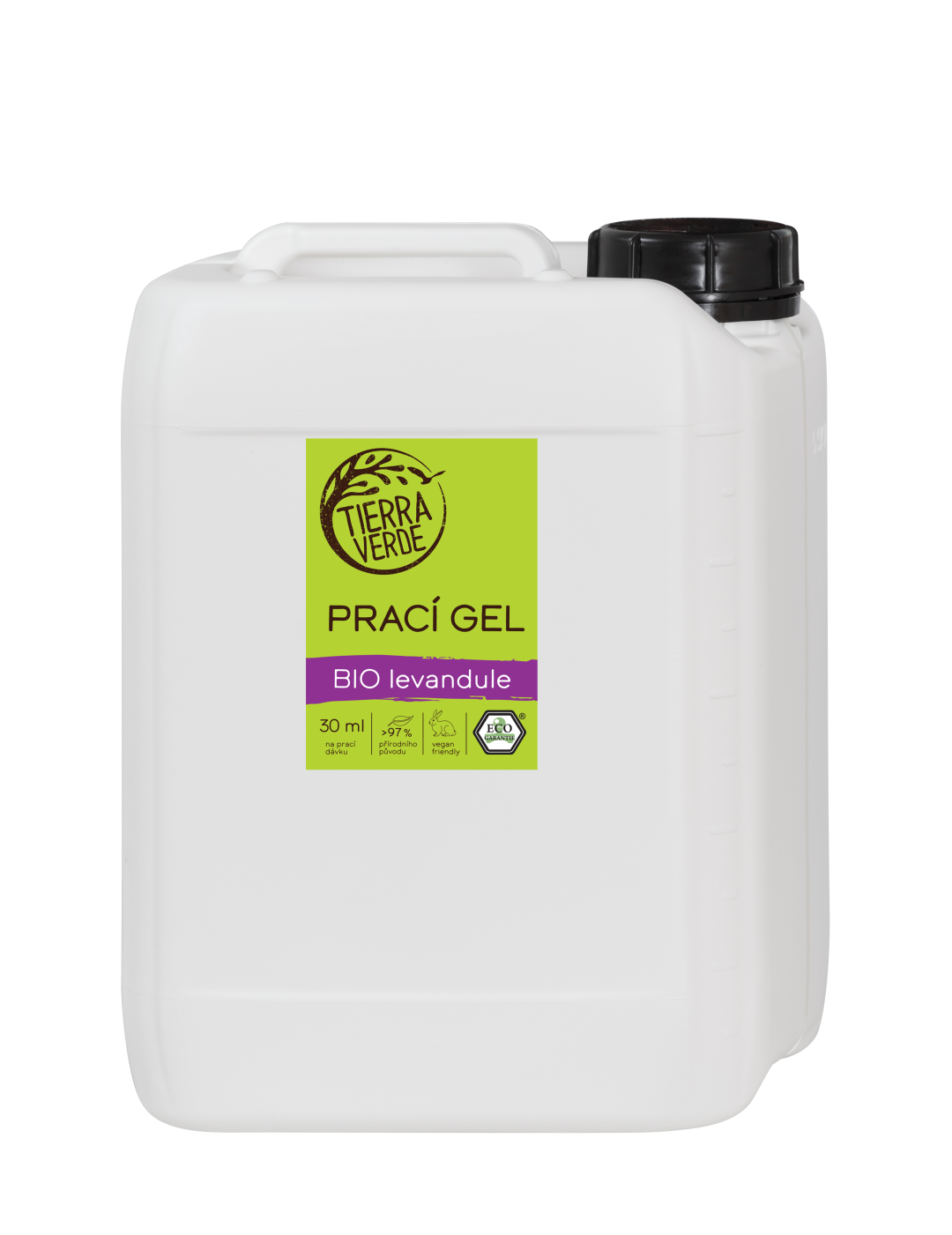 TIERRA VERDE Prací gel Bio Levandule 5 l