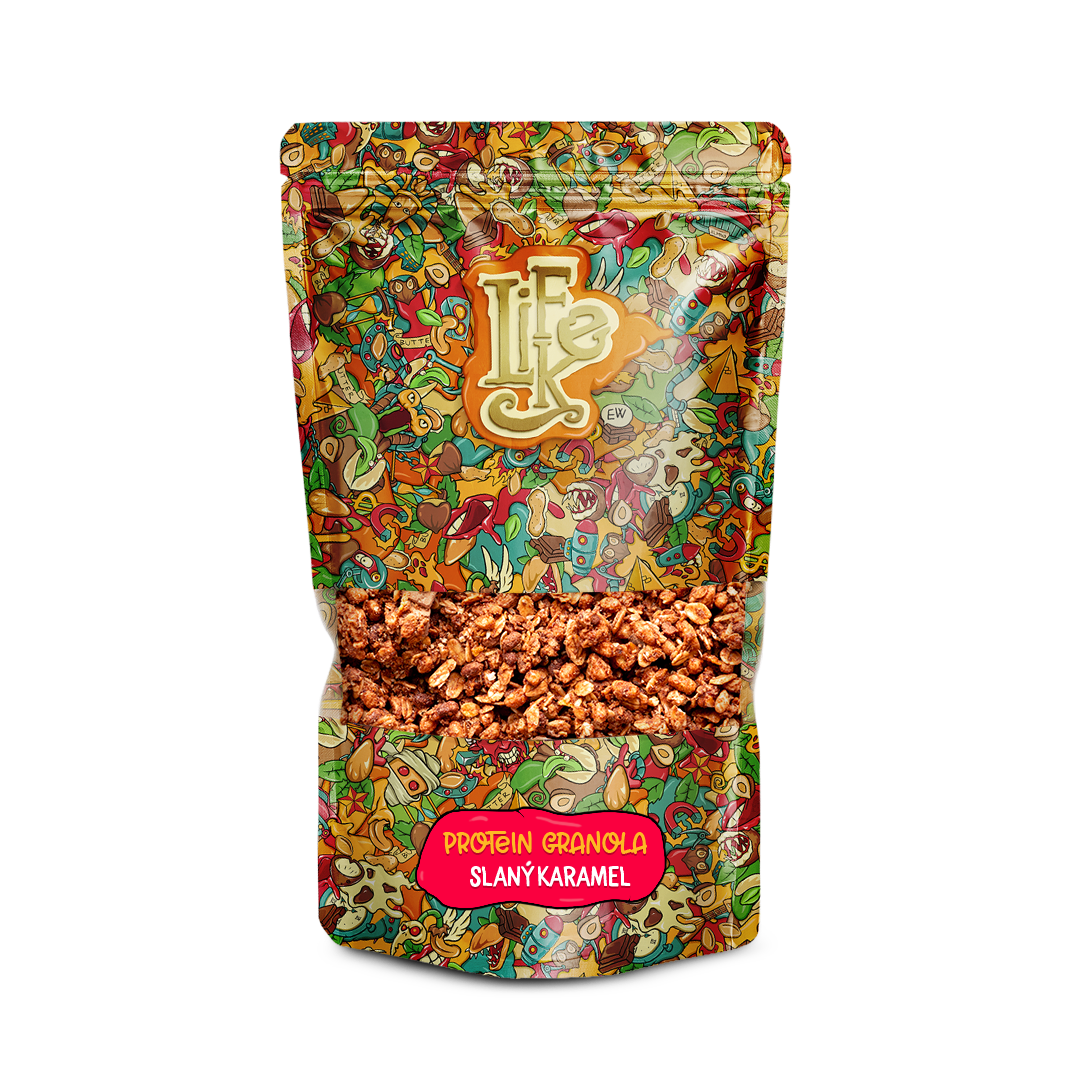 LIFELIKE Protein Granola Slaný karamel 400 g