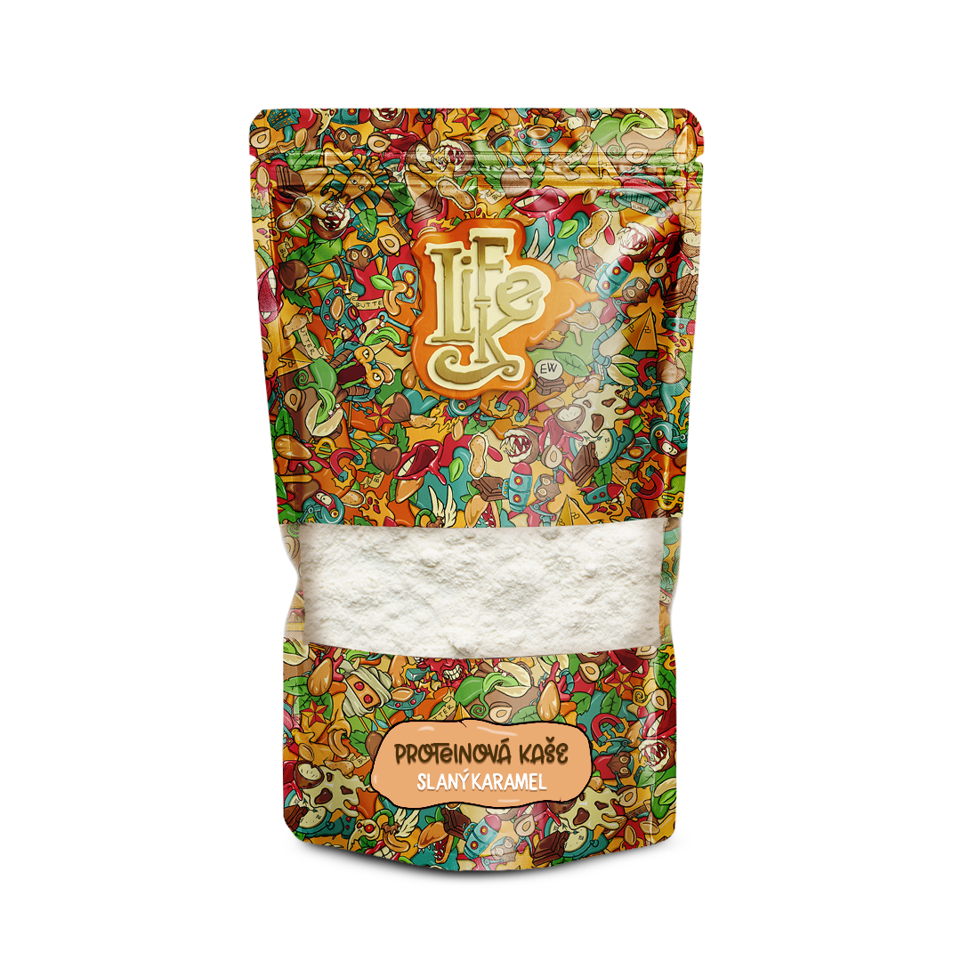 LIFELIKE Proteinová kaše - Slaný karamel 1 x 400 g