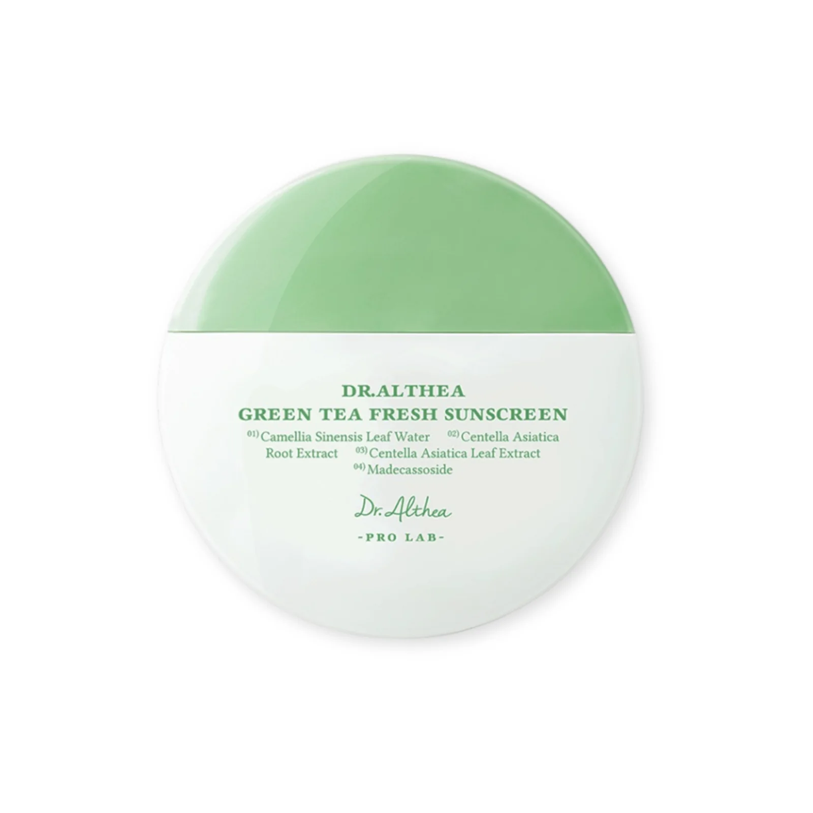 DR. ALTHEA lehký opalovací krém se zeleným čajem SPF50 45 ml