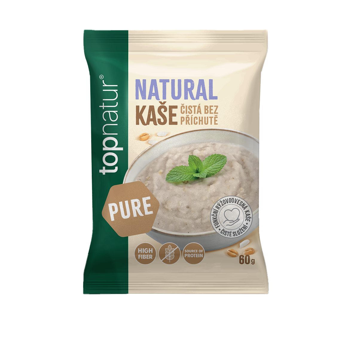 Fotografie TOPNATUR Pure kaše Natural 60 g