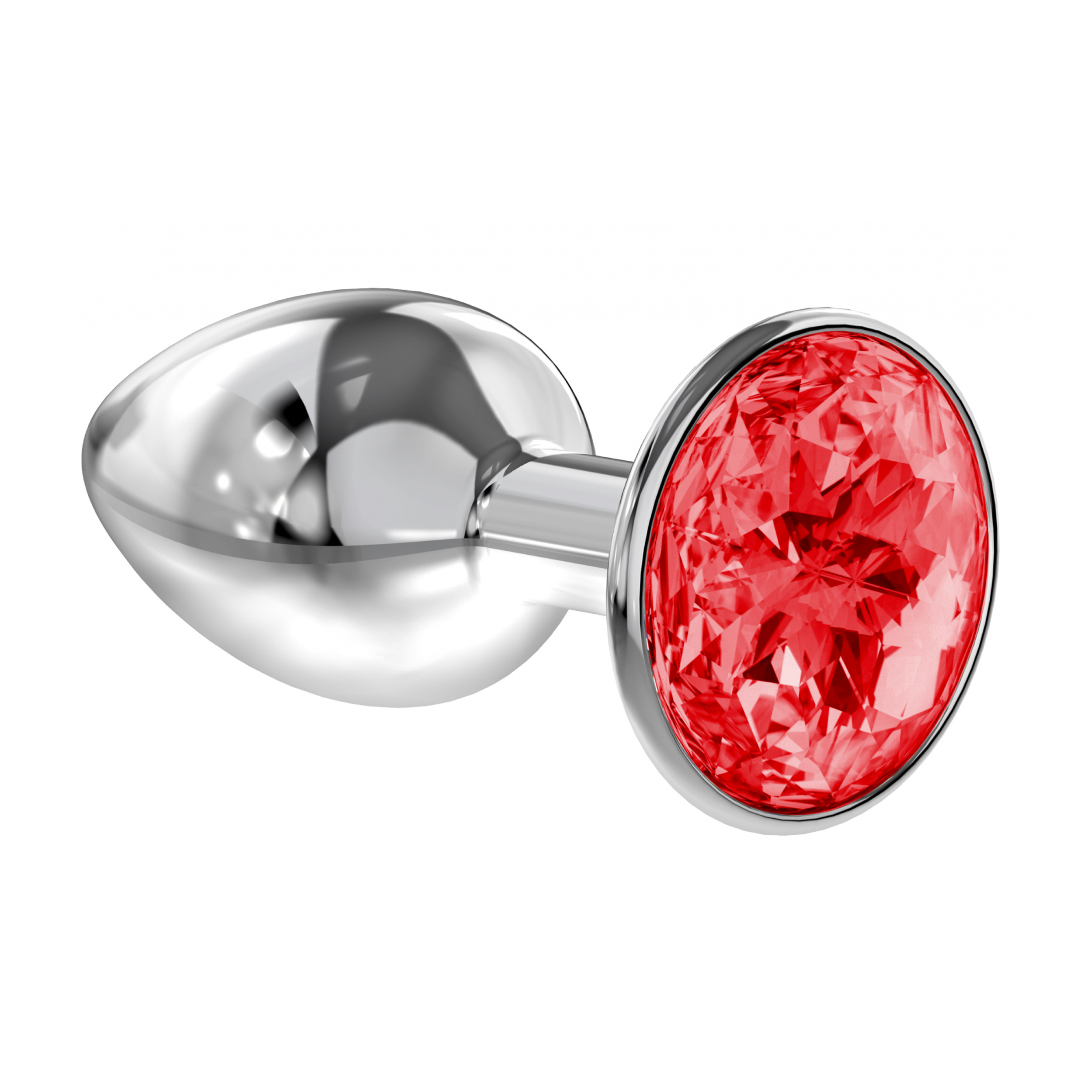 Fotografie LOLA GAMES Anální kolík Diamond Red Sparkle Small