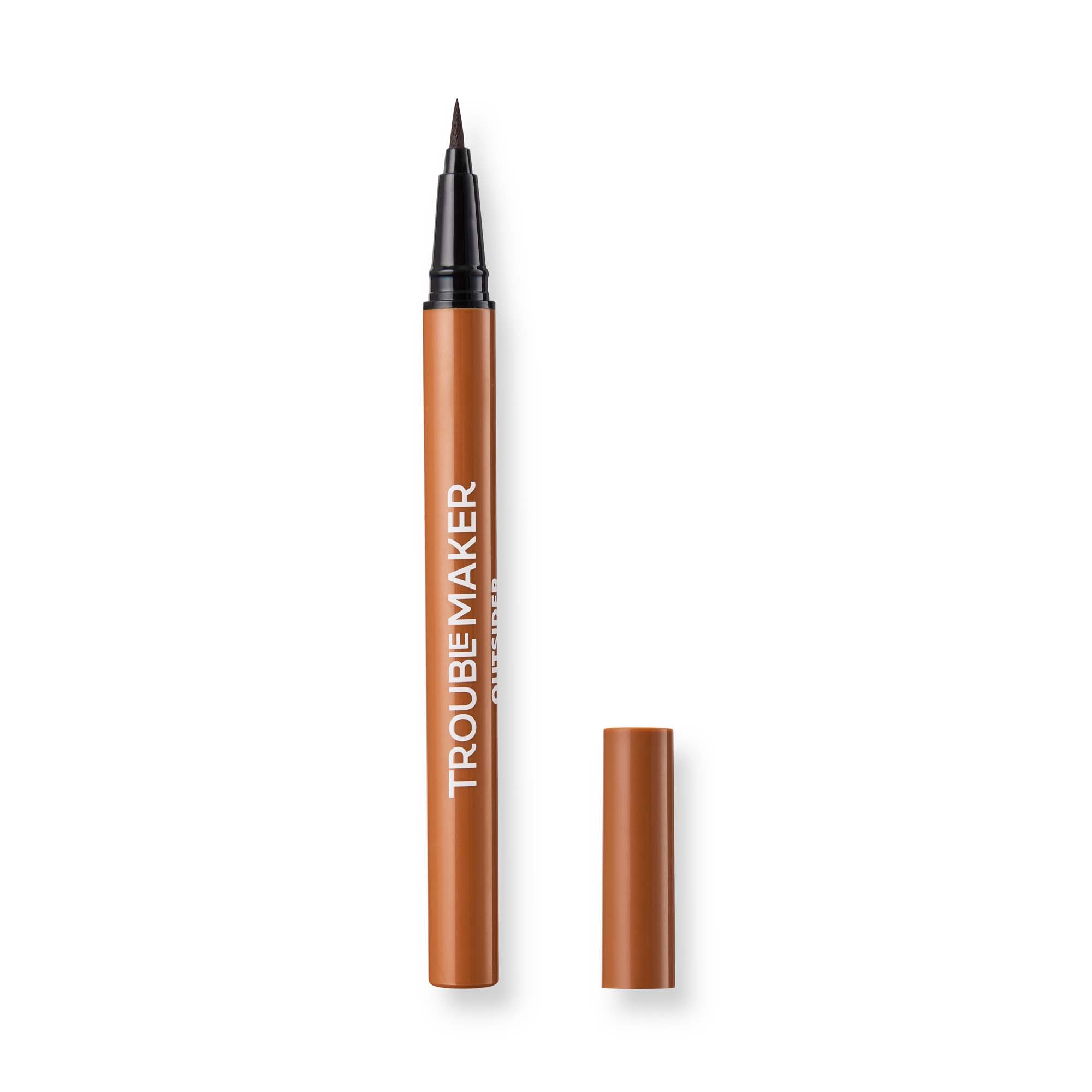 TROUBLE MAKER Outsider Liquid Eyeliner Pen Brown 0.5 ml