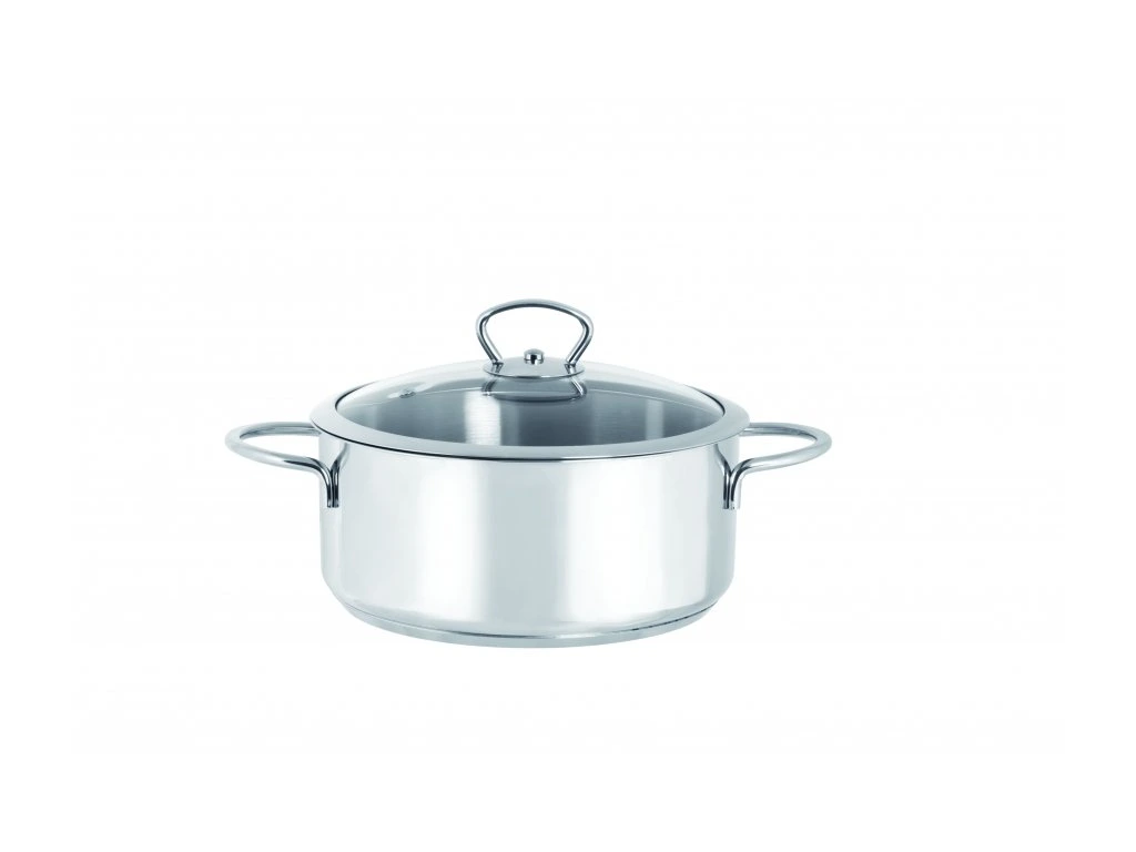 METALAC KULINARIA Kastrol 20 cm se skleněnou poklicí 2.8 l