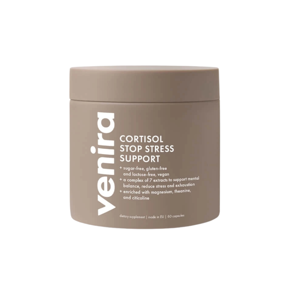 Fotografie VENIRA Cortisol stop stress support 60 kapslí