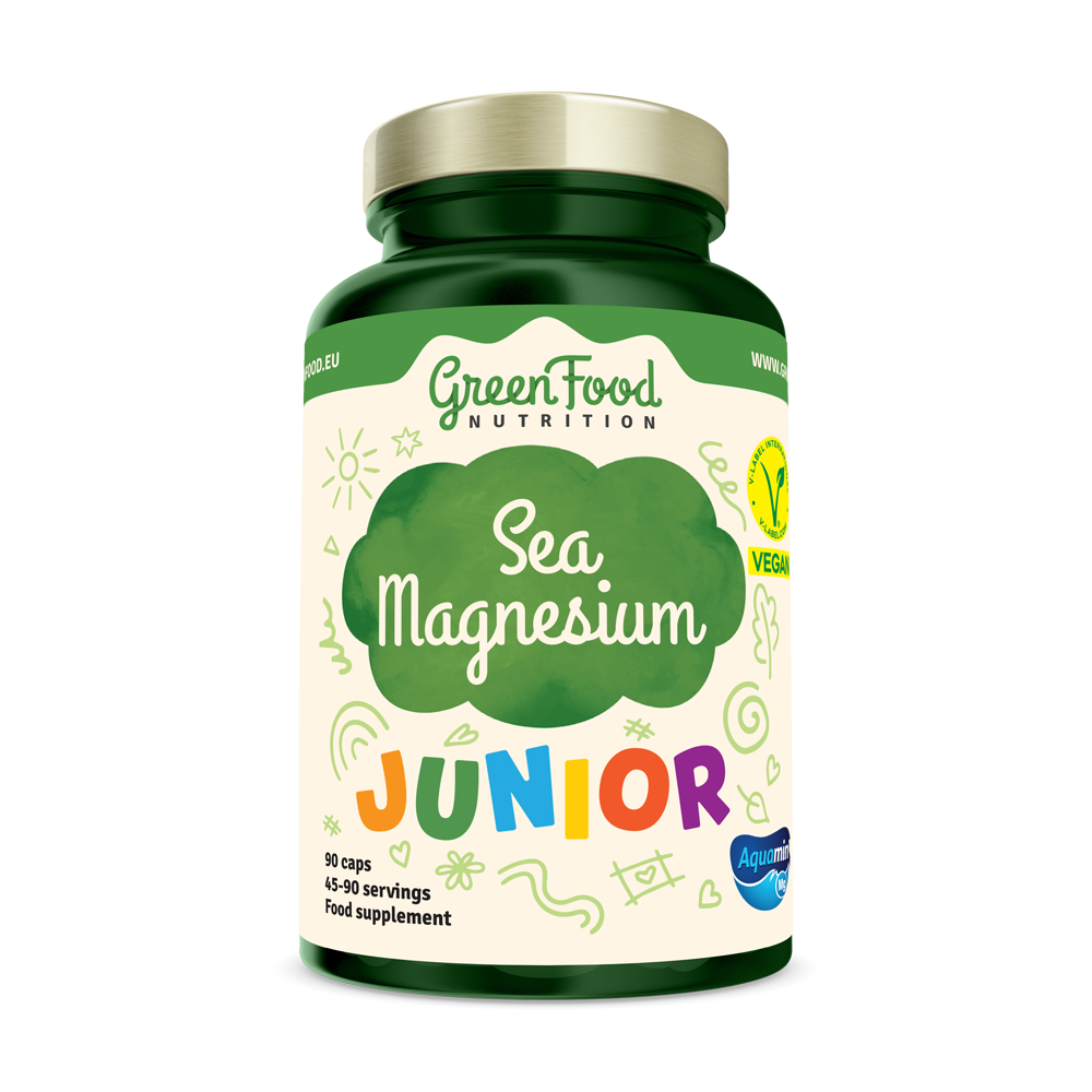 GREENFOOD NUTRITION Junior Sea Magnesium 90 kapslí