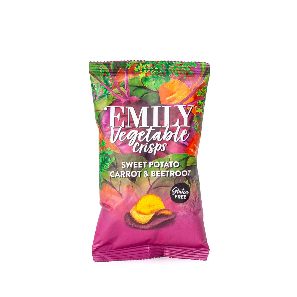 Fotografie EMILY Veg Crisps | Zeleninové 30 g