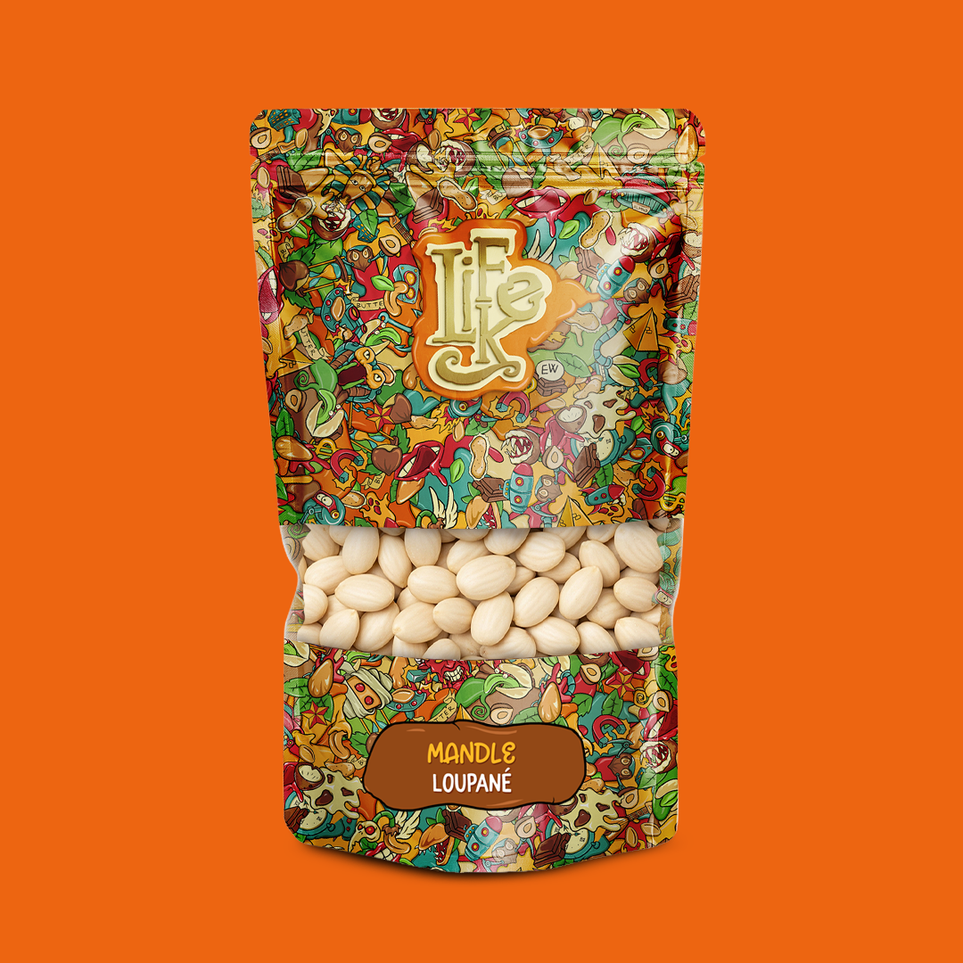 Fotografie LIFELIKE Mandle loupané 1 x 1000 g