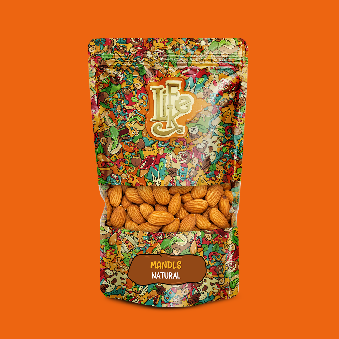 Fotografie LIFELIKE Mandle natural 1000 g