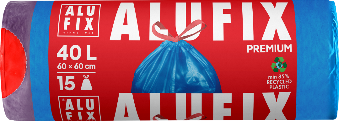 Fotografie ALUFIX Pytle na odpadky zatahovací 15 ks
