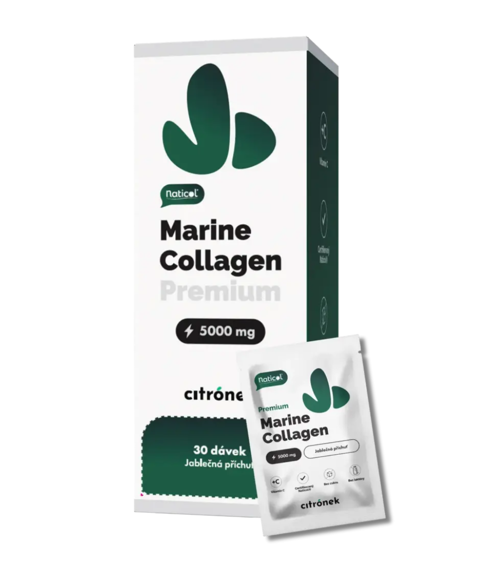 Citronek Mořský kolagen Naticol® 5000 mg - zelené jablko 30 sáčků