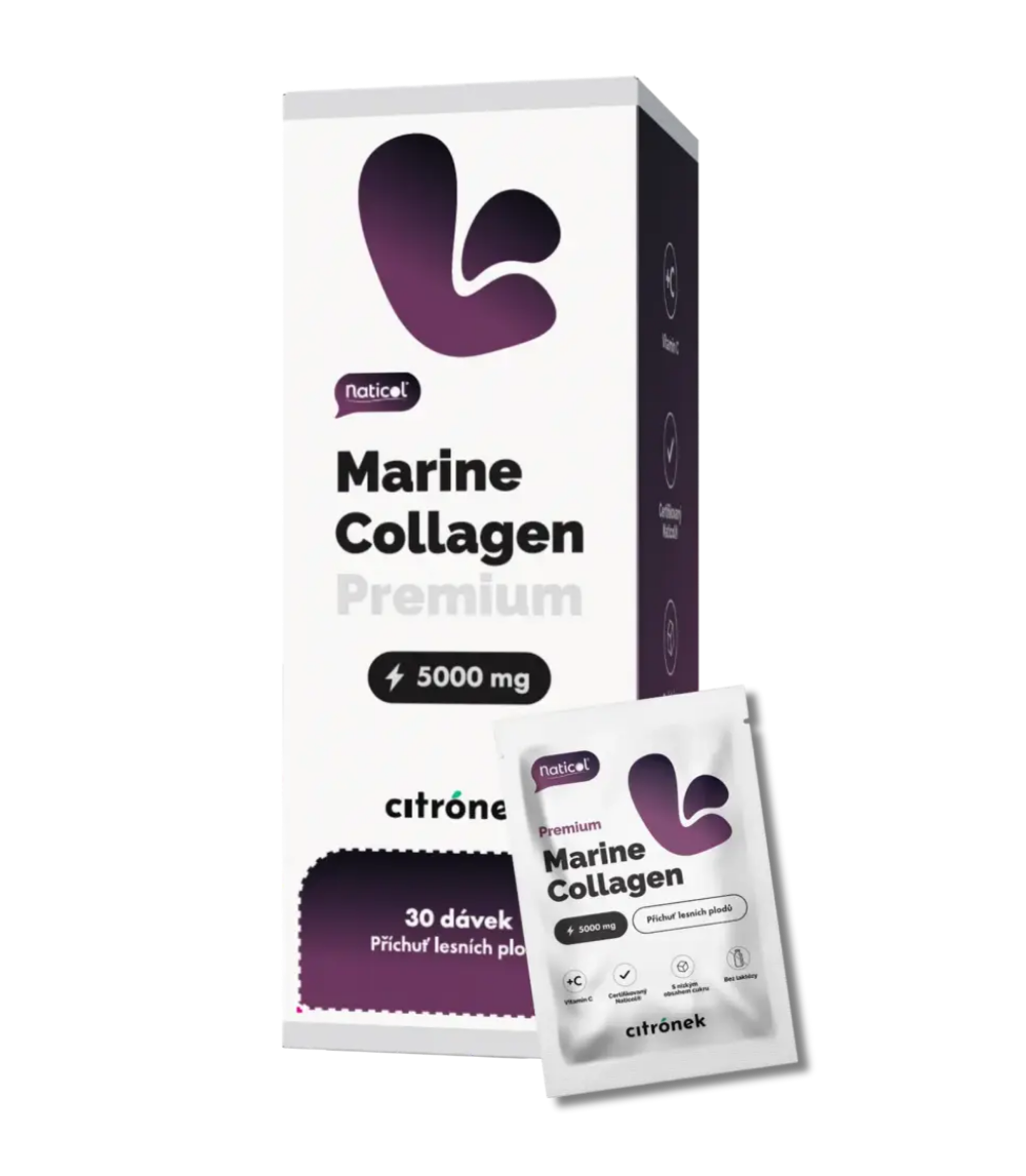Citronek Mořský kolagen Naticol® 5000 mg - lesní plody 30 sáčků