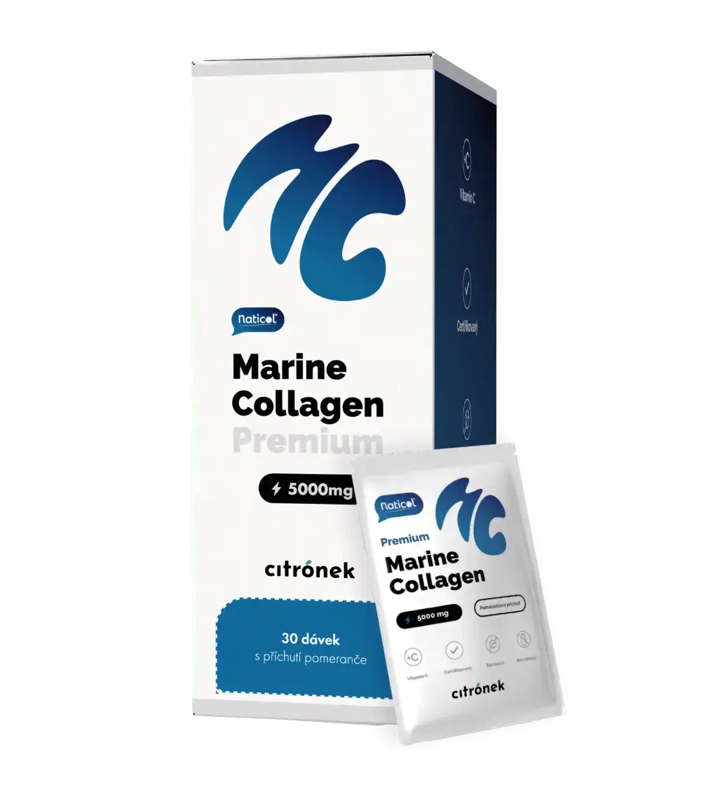 Citronek Mořský kolagen Naticol® 5000 mg - pomeranč 30 sáčků
