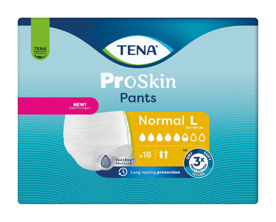 TENA Pants Normal L naťahovacie inkontinenčné nohavičky (inov.2024) 18ks
